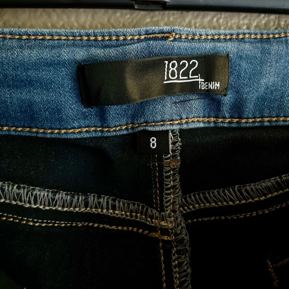 Sz 8 1822 Denim Blue Skinny Jeans - Picture 5 of 5